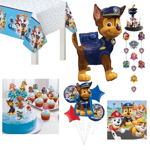Paw Patrol Party Supplies - Main Image